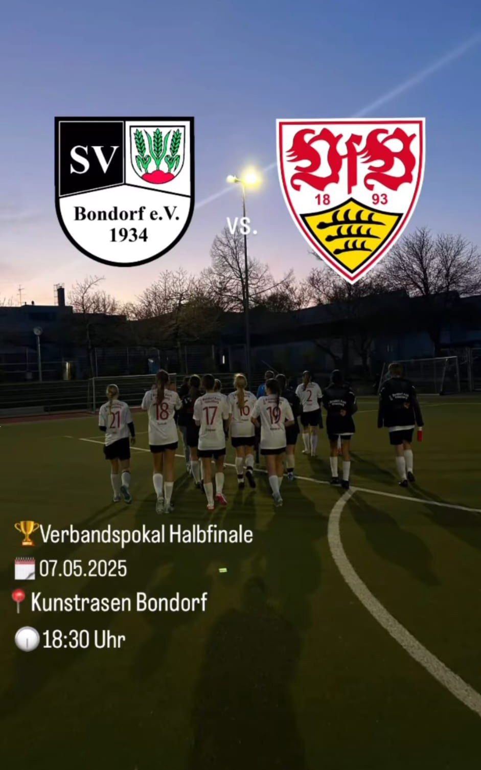 B-Juniorinnen: Verbandspokal Halbfinale