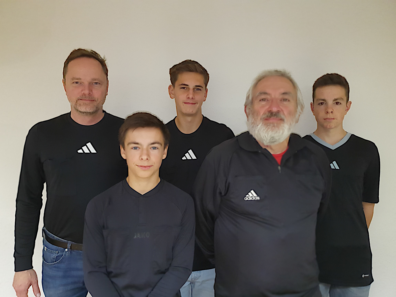 Jung-Schiedsrichter des SV Bondorf beim Bezirkspokal-Finaltag im Einsatz